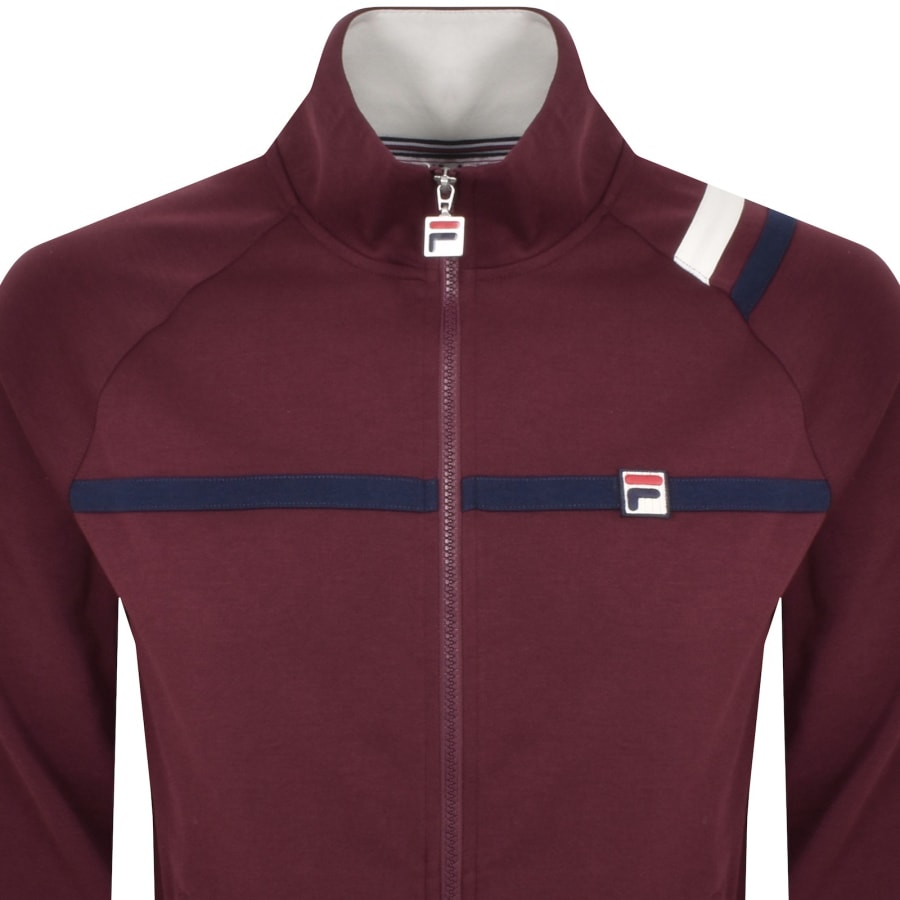 Burgundy track top new arrivals